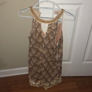A’gaci sequin dress NWT